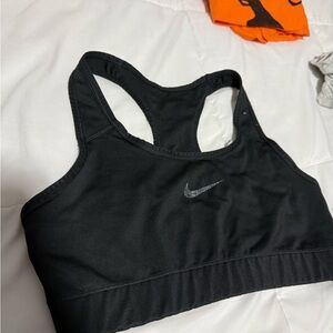(2) Nike Black Sports Bra Bundle Black and Pink